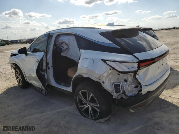 2024 Lexus RX with VIN JTJCHMAA6R2017615, listed as a Copart auction lot 77882374 with 999999 miles and Clean Title. Bid and sale history available at carsss.com. Image 2.