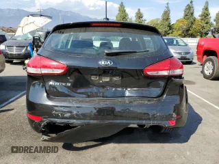 2017 Kia Forte5 LX with VIN KNAFK5A83H5690876, listed as a Copart auction lot 74842154 with 21,191 mi miles and Salvage Title. Bid and sale history available at carsss.com. Image 6.