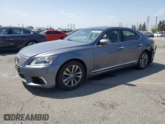 2016 Lexus LS 460 with VIN JTHBL5EF7G5140276, listed as a Copart auction lot 61060735 with 29,768 mi miles and Salvage title. Bid and sale history available at DreamBid. Image 1.