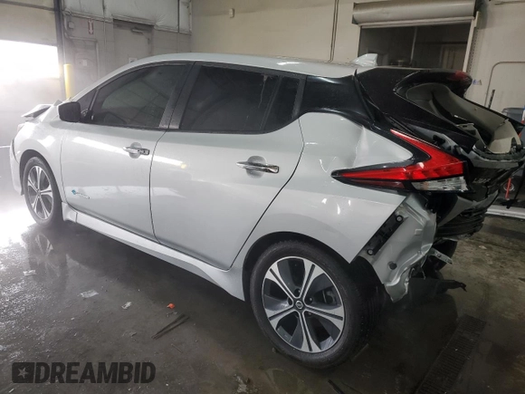 2018 Nissan LEAF S with VIN 1N4AZ1CPXJC301647, listed as a Copart auction lot 44814285 with 87,030 mi miles and Salvage Title. Bid and sale history available at DreamBid. Image 2.