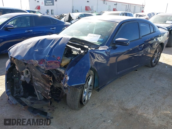 2014 Dodge Charger SXT with VIN 2C3CDXJGXEH255123, listed as a IAAI auction lot 41679977 with 153,032 mi miles. Bid and sale history available at carsss.com. Image 18.