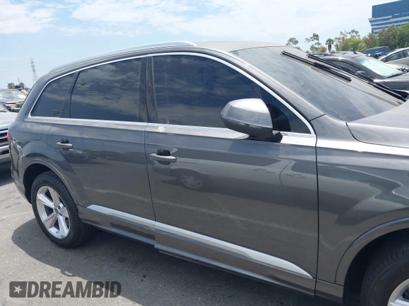 2023 Audi Q7 Premium Plus with VIN WA1LCBF74PD006448, listed as a IAAI auction lot 39876273 with 22,295 mi miles and . Bid and sale history available at DreamBid. Image 12.