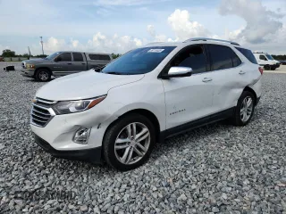 2019 Chevrolet Equinox Premier with VIN 2GNAXPEX9K6244262, listed as a Copart auction lot 59114455 with 64,569 mi miles and Salvage title. Bid and sale history available at DreamBid. Image 1.