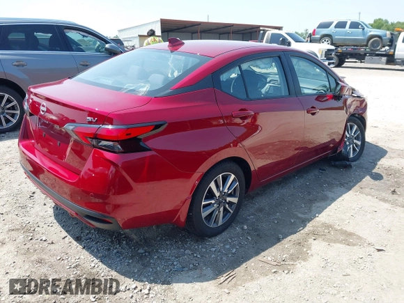 2023 Nissan Versa SV with VIN 3N1CN8EV6PL830418, listed as a IAAI auction lot 42393064 with 19,414 mi miles and . Bid and sale history available at DreamBid. Image 4.
