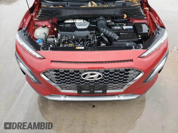 2021 Hyundai Kona Limited with VIN KM8K33A57MU600861, listed as a Copart auction lot 45422175 with 70,554 mi miles and Salvage Title. Bid and sale history available at carsss.com. Image 11.