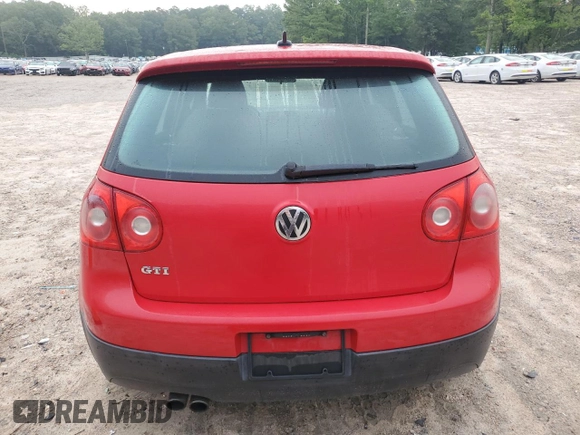 2009 Volkswagen Golf GTI z VIN WVWHV71K89W118353, wystawiony jako Copart lot #63072245 z przebiegiem 124 546 mil mil oraz Szkoda całkowita • Salvage title. Historia ofert i sprzedaży dostępna na DreamBid. Obrazek 6.