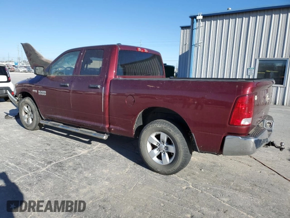 2018 Ram 1500 Tradesman with VIN 1C6RR6FT4JS330951, listed as a Copart auction lot 48952355 with Not provided miles and Salvage title. Bid and sale history available at DreamBid. Image 2.