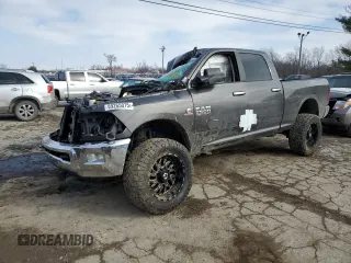 2017 Ram 2500 SLT with VIN 3C6UR5DL1HG772787, listed as a Copart auction lot 89265075 with Not provided miles and Salvage title. Bid and sale history available at DreamBid. Image 1.