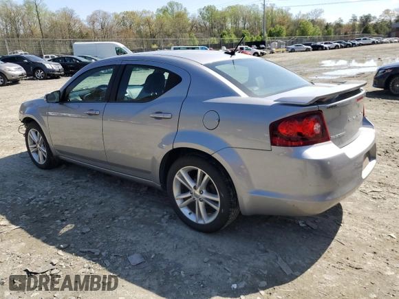 2014 Dodge Avenger SXT z VIN 1C3CDZCB6EN236606, wystawiony jako Copart lot #52445125 z przebiegiem 98 514 mil mil oraz Szkoda całkowita • Salvage title. Historia ofert i sprzedaży dostępna na DreamBid. Obrazek 2.