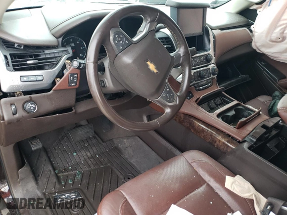 2020 Chevrolet Suburban Premier with VIN 1GNSCJKC7LR210387, listed as a Copart auction lot 64700645 with Not provided miles and Salvage title. Bid and sale history available at DreamBid. Image 8.