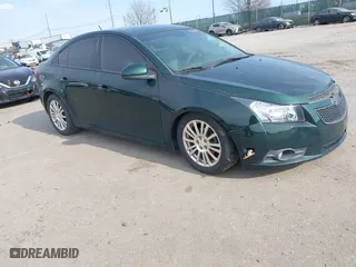 2014 Chevrolet Cruze ECO with VIN 1G1PH5SB5E7439480, listed as a IAAI auction lot 41680539 with 105,890 mi miles. Bid and sale history available at carsss.com. Image 1.