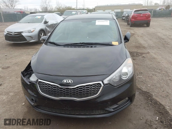 2016 Kia Forte EX with VIN KNAFX4A87G5473485, listed as a IAAI auction lot 41998571 with 133,999 mi miles. Bid and sale history available at carsss.com. Image 12.