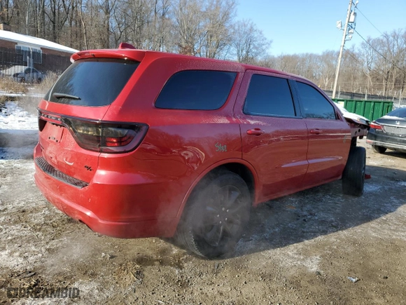 2018 Dodge Durango R/T with VIN 1C4SDJCT7JC205825, listed as a Copart auction lot 41784165 with 91,978 mi miles and Salvage Title. Bid and sale history available at carsss.com. Image 3.