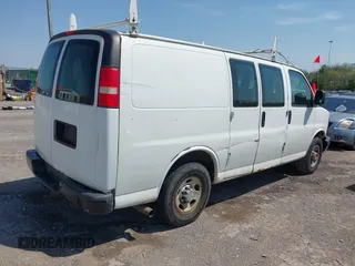 2012 Chevrolet Express Cargo Van with VIN 1GCWGFCA6C1147841, listed as a IAAI auction lot 42042056 with 248,374 mi miles. Bid and sale history available at carsss.com. Image 4.