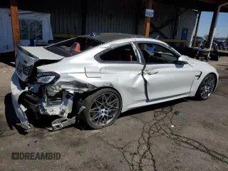 2020 BMW M4 z VIN WBS4Y9C0XLAH83140, wystawiony jako Copart lot #52553425 z przebiegiem 50 646 mil mil oraz Szkoda całkowita • Salvage title. Historia ofert i sprzedaży dostępna na DreamBid. Obrazek 3.