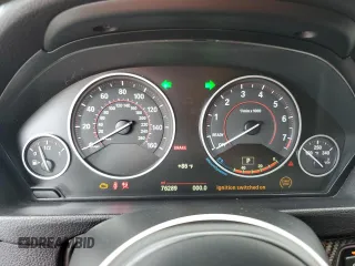 2017 BMW 4 Series 440i with VIN WBA4P1C51HK522059, listed as a Copart auction lot 60255554 with 76,289 mi miles and Salvage Title. Bid and sale history available at carsss.com. Image 9.
