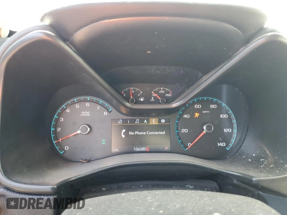 2020 Chevrolet Colorado 4WD Z71 with VIN 1GCGTDEN1L1179813, listed as a Copart auction lot 48595975 with 106,385 mi miles and Clean title. Bid and sale history available at DreamBid. Image 9.