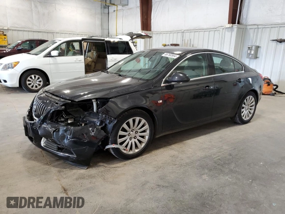 2011 Buick Regal CXL Turbo TO2 with VIN W04GW5EV6B1042906, listed as a Copart auction lot 66760994 with 187,141 mi miles and Non Repairable. Bid and sale history available at DreamBid. Image 1.