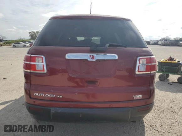 2009 Saturn Outlook XE z VIN 5GZER13D59J115439, wystawiony jako Copart lot #72935244 z przebiegiem 145 359 mil mil oraz Szkody całkowita. Historia ofert i sprzedaży dostępna na DreamBid. Obrazek 6.