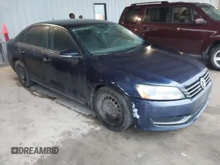 2012 Volkswagen Passat S w/Appearance with VIN 1VWAP7A36CC084875, listed as a IAAI auction lot 42088548 with 191,002 mi miles. Bid and sale history available at carsss.com. Image 1.