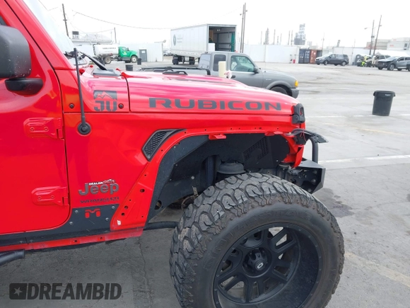 2018 Jeep Wrangler Unlimited Rubicon с VIN 1C4HJXFG4JW156506, выставлен на аукционе IAAI как лот 42246880 с пробегом 57 062 миль миль и . История ставок и продаж доступна на DreamBid. Изображение 6.
