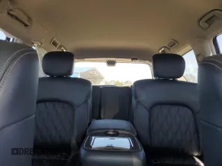 2024 Nissan Armada Platinum with VIN JN8AY2DB9R9853224, listed as a Copart auction lot 43420655 with 17,707 mi miles and Salvage Title. Bid and sale history available at carsss.com. Image 10.