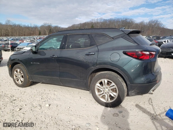 2019 Chevrolet Blazer with VIN 3GNKBHRS7KS697479, listed as a Copart auction lot 81404674 with 54,573 mi miles and Salvage Title. Bid and sale history available at carsss.com. Image 2.