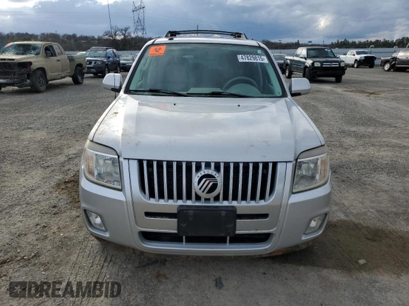 2010 Mercury Mariner Hybrid with VIN 4M2CN3K38AKJ17073, listed as a Copart auction lot 47829815 with 185,318 mi miles and Salvage Title. Bid and sale history available at carsss.com. Image 5.