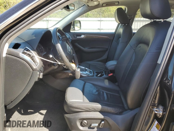 2014 Audi Q5 Premium Plus with VIN WA1LFAFP6EA037491, listed as a Copart auction lot 53580425 with 130,542 mi miles and Salvage Title. Bid and sale history available at carsss.com. Image 7.