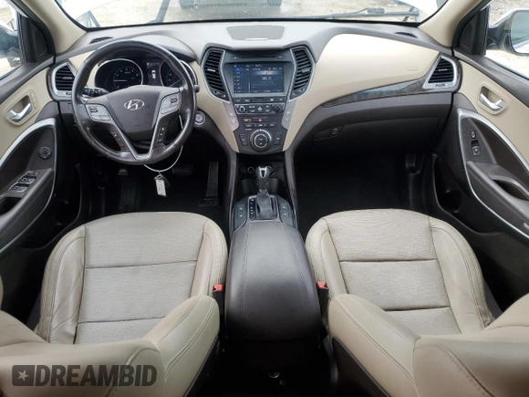 2017 Hyundai Santa Fe Ultimate с VIN 5XYZW4LA0HG494822, выставлен на аукционе Copart как лот 55850655 с пробегом 74 984 миль миль и Списание • Salvage title. История ставок и продаж доступна на DreamBid. Изображение 8.