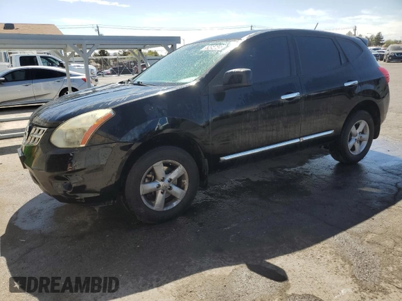2012 Nissan Rogue S with VIN JN8AS5MT7CW302388, listed as a Copart auction lot 53454645 with 138,254 mi miles and Clean Title. Bid and sale history available at carsss.com. Image 1.