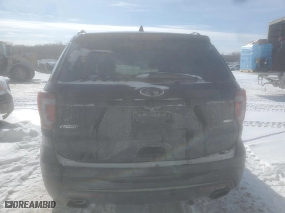 2016 Ford Explorer Sport with VIN 1FM5K8GT8GGB94546, listed as a Copart auction lot 45690805 with 120,462 mi miles and Salvage Title. Bid and sale history available at carsss.com. Image 6.