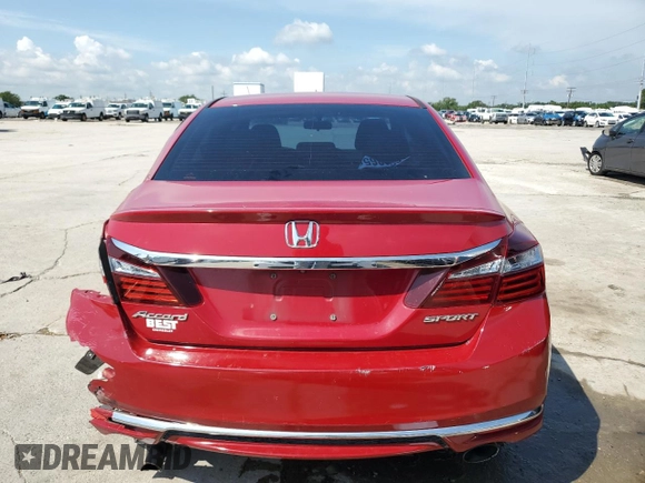 2016 Honda Accord Sport z VIN 1HGCR2F58GA225869, wystawiony jako Copart lot #58639865 z przebiegiem 197 207 mil mil oraz Szkoda całkowita • Salvage title. Historia ofert i sprzedaży dostępna na DreamBid. Obrazek 6.