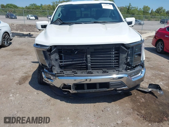 2022 Ford F-150 XL with VIN 1FTFW1E8XNFC34583, listed as a IAAI auction lot 42020824 with 26,150 mi miles. Bid and sale history available at carsss.com. Image 6.