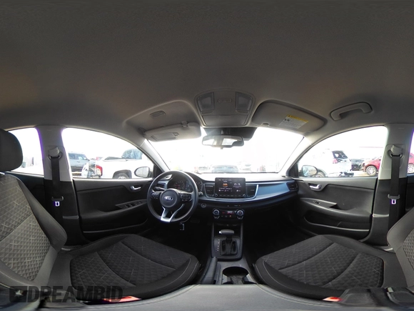 2021 Kia Rio S with VIN 3KPA24AD5ME424195, listed as a IAAI auction lot 41430268 with 17,367 mi miles. Bid and sale history available at carsss.com. Image 18.