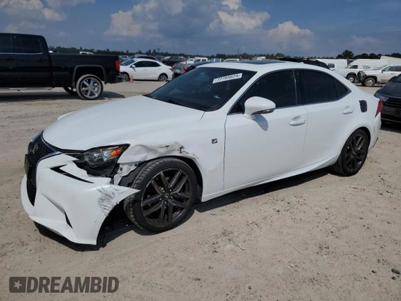 2014 Lexus IS 250 z VIN JTHBF1D28E5035693, wystawiony jako Copart lot #72705624 z przebiegiem 159 789 mil mil oraz Szkody całkowita. Historia ofert i sprzedaży dostępna na DreamBid. Obrazek 1.