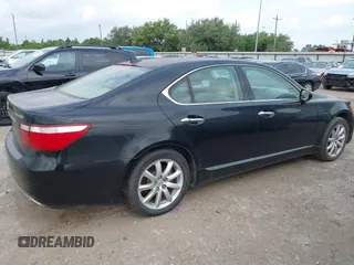 2008 Lexus LS 460 with VIN JTHBL46FX85054924, listed as a IAAI auction lot 42161278 with 1 mi miles. Bid and sale history available at carsss.com. Image 4.