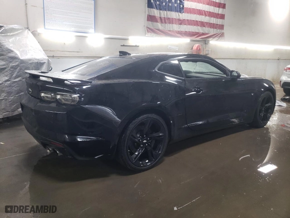 2019 Chevrolet Camaro 2SS with VIN 1G1FG1R71K0120557, listed as a Copart auction lot 51226575 with 60,581 mi miles and Salvage Title. Bid and sale history available at carsss.com. Image 3.