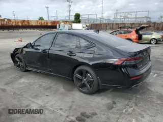 2024 Honda Accord Sport-L with VIN 1HGCY2F72RA077497, listed as a Copart auction lot 54013155 with 13,967 mi miles and Salvage title. Bid and sale history available at DreamBid. Image 2.