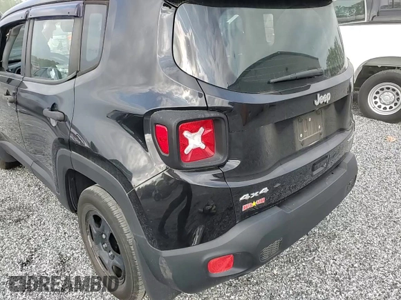 2018 Jeep Renegade Sport с VIN ZACCJBAB9JPH29597, выставлен на аукционе Copart как лот 54563915 с пробегом 88 042 миль миль и Списание • Salvage title. История ставок и продаж доступна на DreamBid. Изображение 14.