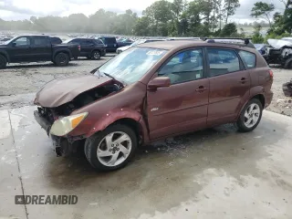 2005 Pontiac Vibe with VIN 5Y2SL63815Z421653, listed as a Copart auction lot 60127605 with 299,999 mi miles and Salvage title. Bid and sale history available at DreamBid. Image 1.