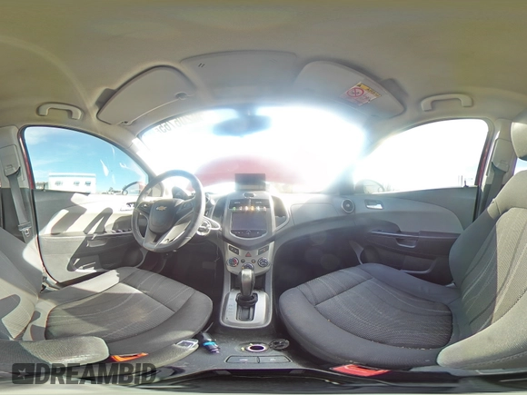 2015 Chevrolet Sonic LT with VIN 1G1JC5SH1F4132660, listed as a Copart auction lot 50206765 with 147,428 mi miles and Salvage Title. Bid and sale history available at DreamBid. Image 13.