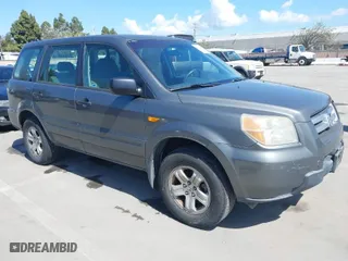 2007 Honda Pilot LX with VIN 5FNYF28187B040543, listed as a IAAI auction lot 41964267 with 237,081 mi miles. Bid and sale history available at carsss.com. Image 1.