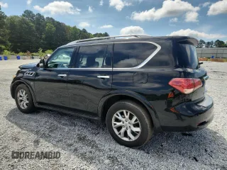 2014 Infiniti QX80 with VIN JN8AZ2NF0E9554617, listed as a Copart auction lot 61497525 with 209,942 mi miles and Salvage title. Bid and sale history available at DreamBid. Image 2.