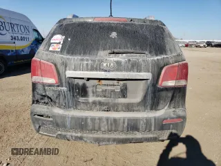 2012 Kia Sorento LX with VIN 5XYKTCA63CG195594, listed as a Copart auction lot 43026195 with Not Provided miles and Salvage Title. Bid and sale history available at DreamBid. Image 6.