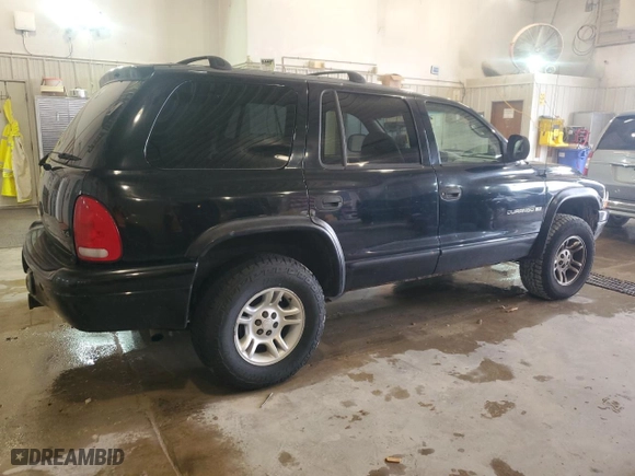 1998 Dodge Durango with VIN 1B4HS28Z0WF223167, listed as a Copart auction lot 85367824 with 266,612 mi miles and Clean Title. Bid and sale history available at carsss.com. Image 3.