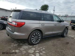 2020 Lincoln Navigator Reserve with VIN 5LMJJ2LT7LEL15137, listed as a Copart auction lot 86617784 with 55,464 mi miles and Salvage Title. Bid and sale history available at carsss.com. Image 3.