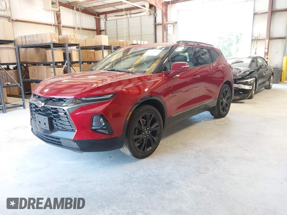 2019 Chevrolet Blazer RS z VIN 3GNKBERS3KS681486, wystawiony jako IAAI lot #42307181 z przebiegiem 104 387 mil mil oraz . Historia ofert i sprzedaży dostępna na DreamBid. Obrazek 17.