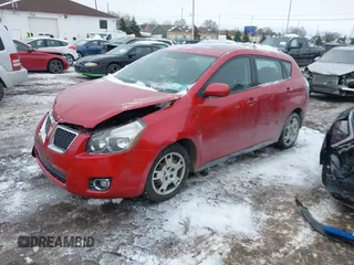 2009 Pontiac Vibe with VIN 5Y2SM67059Z411893, listed as a IAAI auction lot 41446097 with 94,159 mi miles. Bid and sale history available at carsss.com. Image 2.