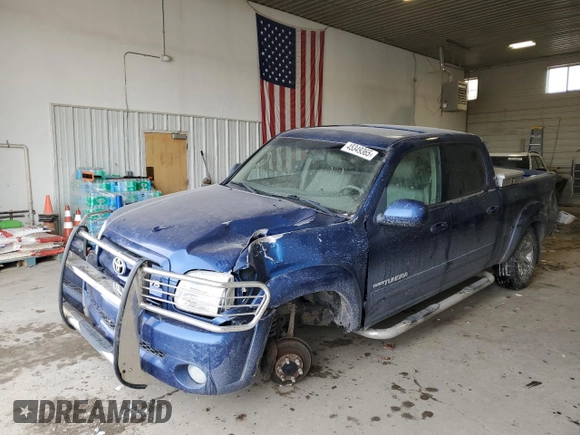 2005 Toyota Tundra Ltd with VIN 5TBDT48135S485342, listed as a Copart auction lot 45349365 with 131,350 mi miles and Salvage Title. Bid and sale history available at carsss.com. Image 1.